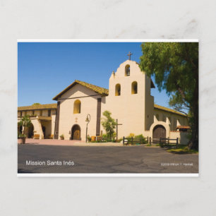 Uppdrag Santa Inés California Products Vykort