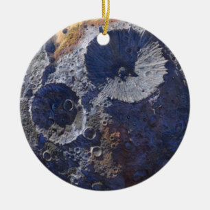 Uppdrag till Asteroid 16 Psyche Julgransprydnad Keramik