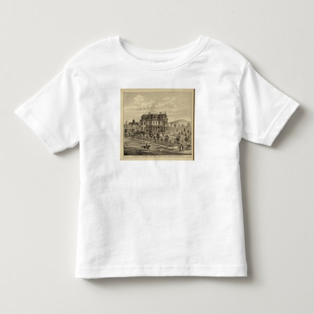 Uppehåll av FÖRMIDDAGbruntet T Shirt (Framsida)