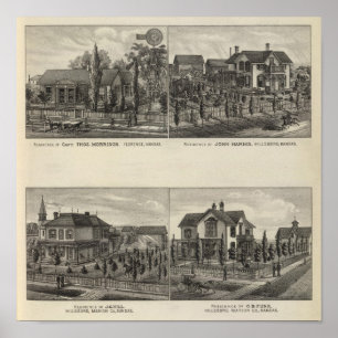 Uppehåll, Florence och Hillsboro, Kansas Poster