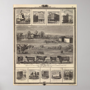 Uppehåll lantgård, affärer i W-frihet, Ackley Poster