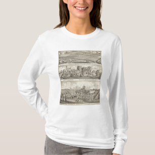 Uppehåll, lantgårdar och kyrka tee