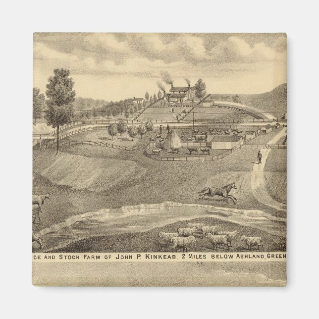 Uppehåll och lagrar magnet (Framsidan)