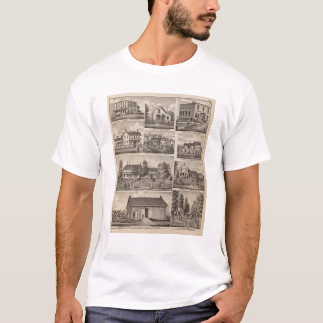Uppehåll och lantgårdbyggnader, Owatonna, Tee Shirt (Framsida)