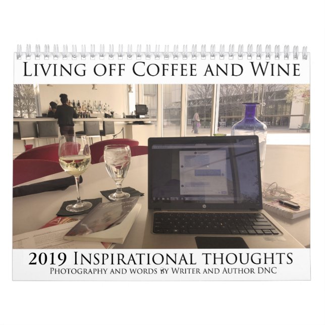Uppehälle 2019 av kaffe- och vinkalender kalender (Omslag)