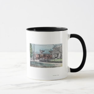 Uppehållplats på den Coloma gatan Mugg