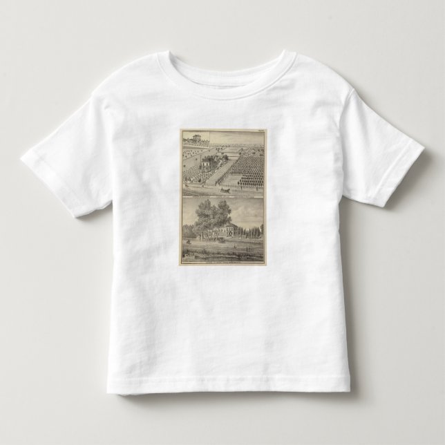 Uppehållskogsmark, landa för riddare t shirt (Framsida)