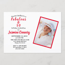 Uppenbara 50-dagars firande inbjudningar