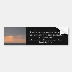 Uppenbarelse21:4 Bildekal