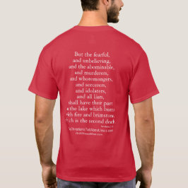 Uppenbarelse21:8 T Shirt