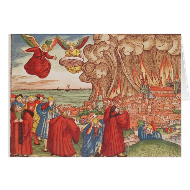 Uppenbarelse Hälsningskort (Framsidan Horizontal)