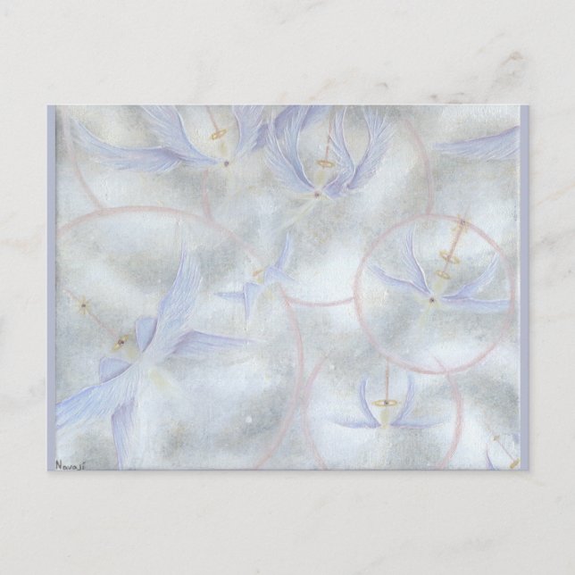 Uppenbarelsehimmel - vykort (Framsida)