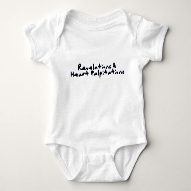 Uppenbarelser baby t shirt (Framsida)