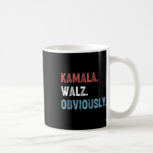 Uppenbarligen 2024 Harris Waltz 2024 Electi Kaffemugg