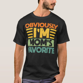 Uppenbarligen ÄR JAG Mamas Favorit JAG ÄR Favorit  T Shirt