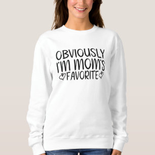 Uppenbarligen är jag mamma favorit t shirt