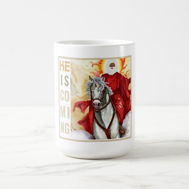 Uppenbarligen den andra Armageddon Apocalypse Kaffemugg (Center)