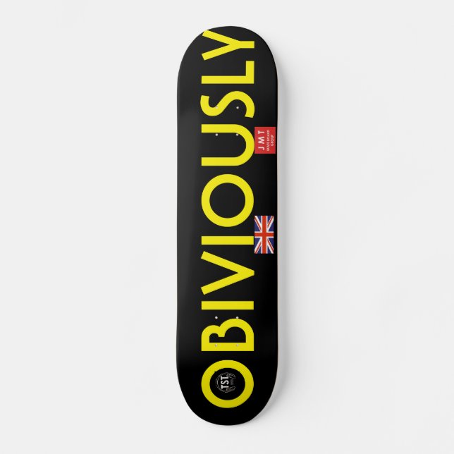 UPPENBARLIGEN OFFICIELL UK Skateboard (Framsida)
