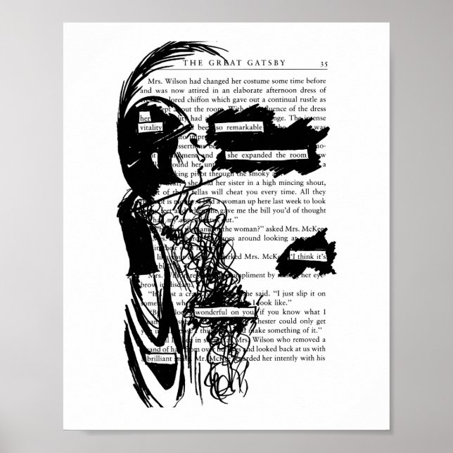 Uppenbarligen (Underbara Gatsby) Poster (Framsidan)