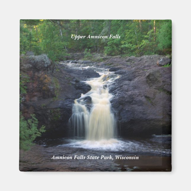 Upper Amnicon Falls magnet (Framsidan)