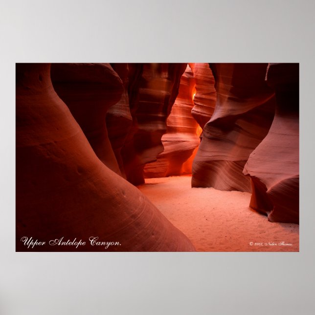 Upper Antelope Canyon Poster (Framsidan)
