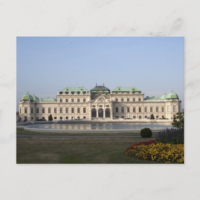 Upper Belvedere Vykort (Framsida)