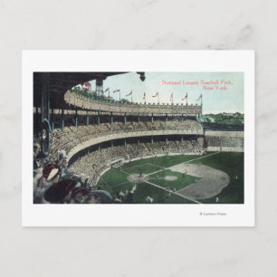 Upper Bleacher View of Nat'l League Baseball Par Vykort