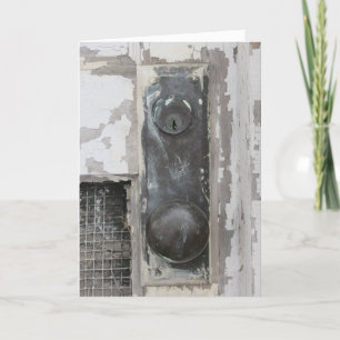 "Upper Bluff Doorknob" Födelsedagskort Kort