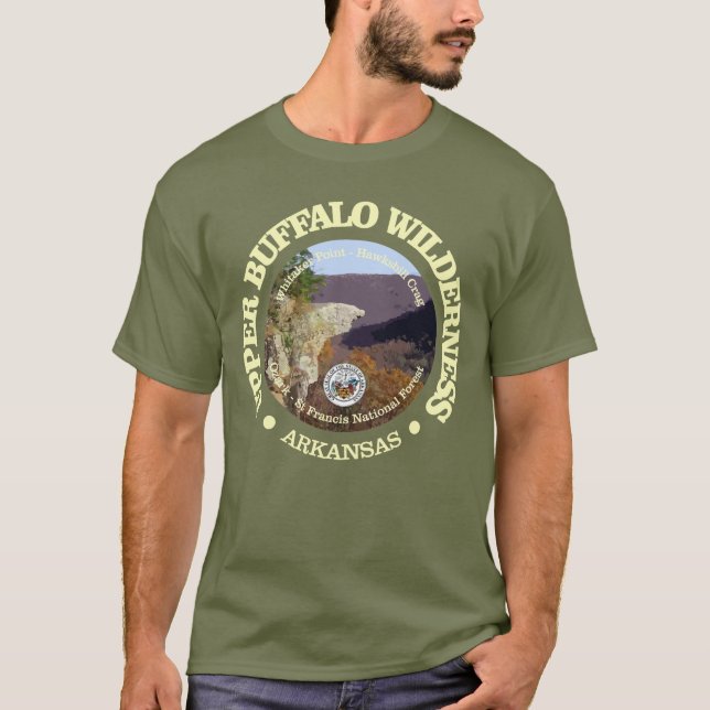 Upper Buffalo Wilderness T Shirt (Framsida)