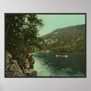 Upper Cascade Sjö, Adirondack-bergen Poster