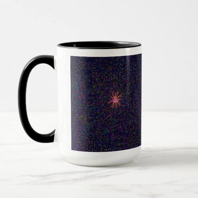 Upper Dimension of Universes Mug Mugg (Vänster)