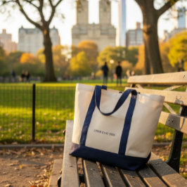 Upper East Side-handväskan | NYC Manhattan  Tygkasse