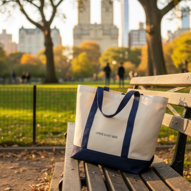Upper East Side-handväskan | NYC Manhattan  Tygkasse (Skapare uppladdad)