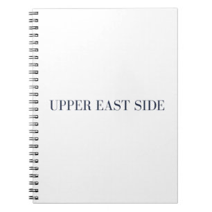 Upper East Side Spiralhäfte Journal Anteckningsbok