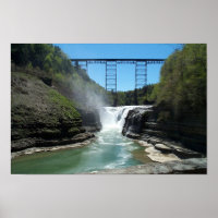 Upper Falls i Letchworth