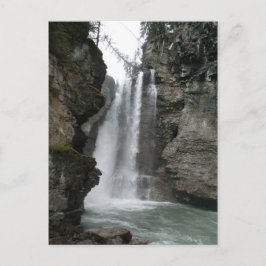 Upper Falls - Johnston Canyon-vykort Vykort