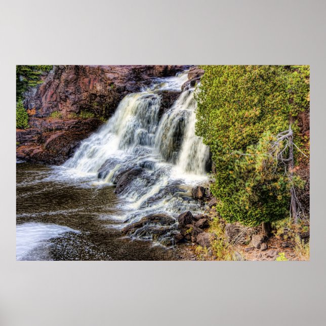 Upper Falls på Gooseberry Poster (Framsidan)