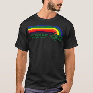 Upper Michigan Speciell Throwback för UP T Shirt