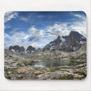 Upper och Mitten Nydiver Sjöar Panorama - Sierra Musmatta