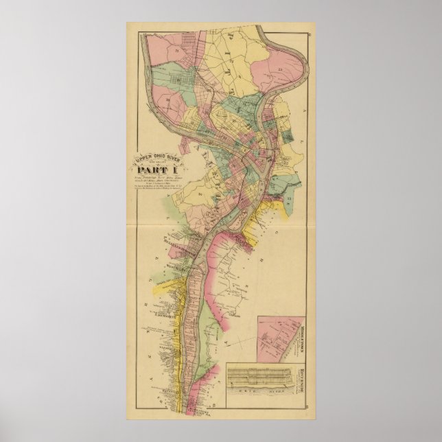 Upper Ohio River och Valley 10 Poster (Framsidan)