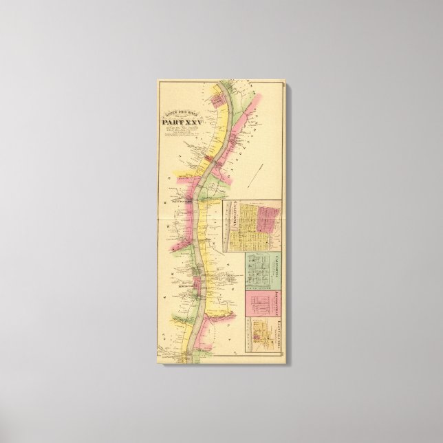 Upper Ohio River och Valley 11 Canvastryck (Framsida)