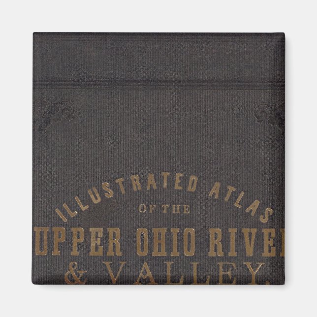 Upper Ohio River och Valley 11 Magnet (Framsidan)