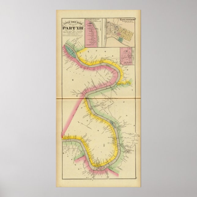 Upper Ohio River och Valley 11 Poster (Framsidan)