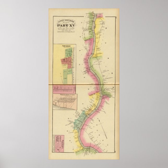 Upper Ohio River och Valley 5 Poster (Framsidan)