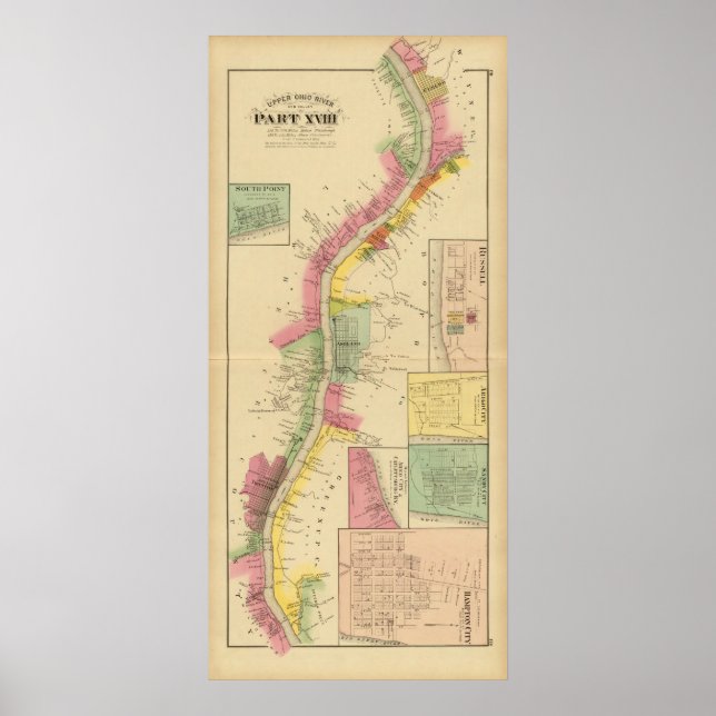 Upper Ohio River och Valley 6 Poster (Framsidan)