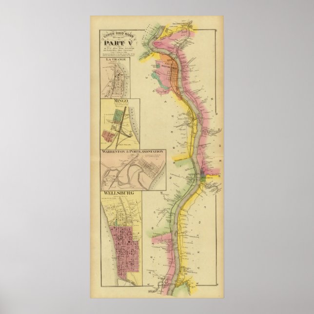 Upper Ohio River och Valley 7 Poster (Framsidan)