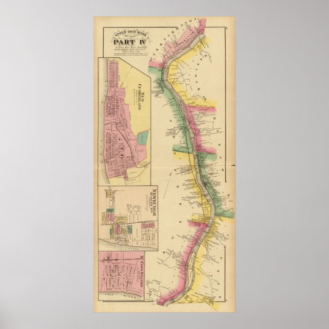 Upper Ohio River och Valley 9 Poster (Framsidan)