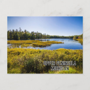 Upper Peninsula Michigan-vykort Vykort
