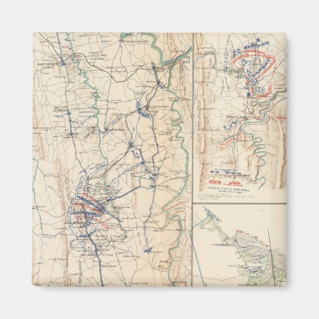 Upper Potomac McCoys Ferry-Conrads Ferry Magnet (Framsidan)