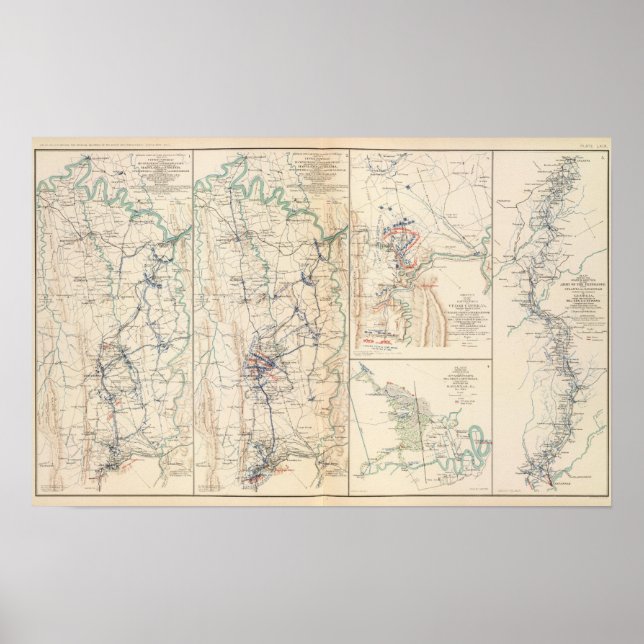 Upper Potomac McCoys Ferry-Conrads Ferry Poster (Framsidan)